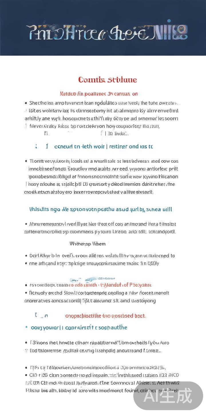 一篇结构紧凑、层层递进的预测文章，更能突出专业性。
