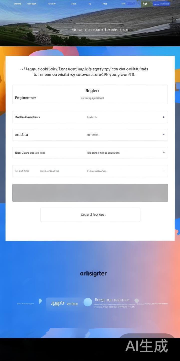 注册账号：首次进入官网后，点击首页的注册按钮，根据
